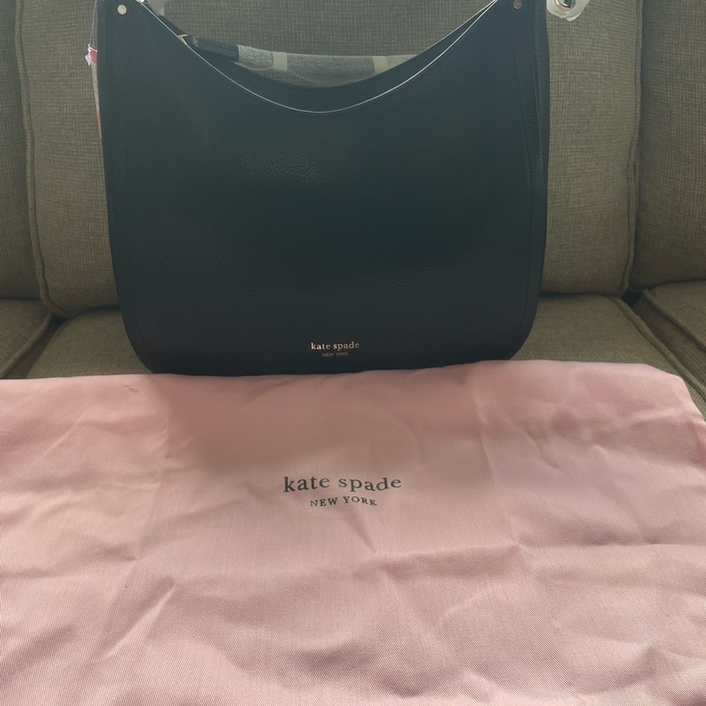 Kate Spade Black Large Hobo Bag - Picture 3 of 4